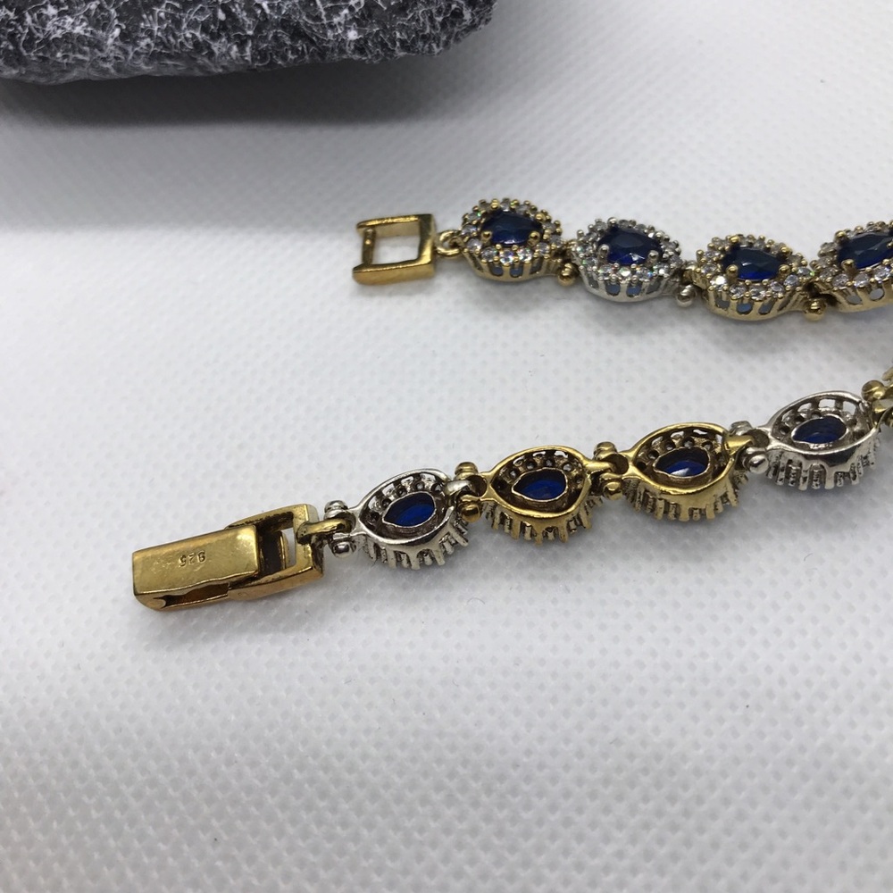 Turkish 925 Sterling Silverand bronze, topaz a - Picture 3 of 5